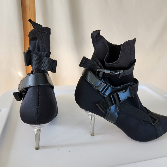 Black buckle boots - Picture 4 of 5